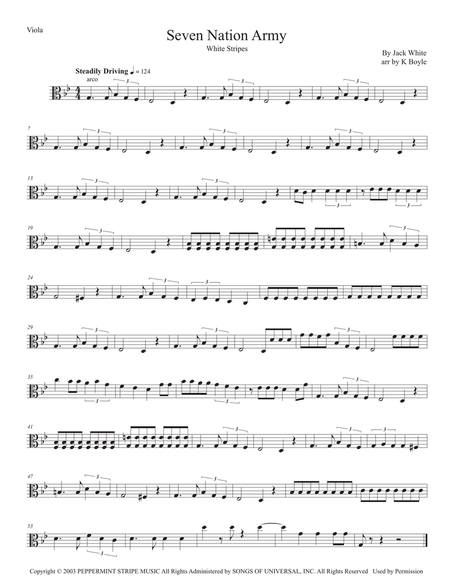Seven Nation Army image number null
