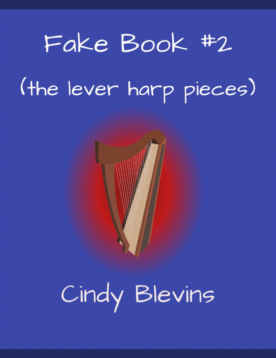 Fake Book #2, 90 pages of melodies and chords for your harp! Celtic Harp scores gallery preview page 1