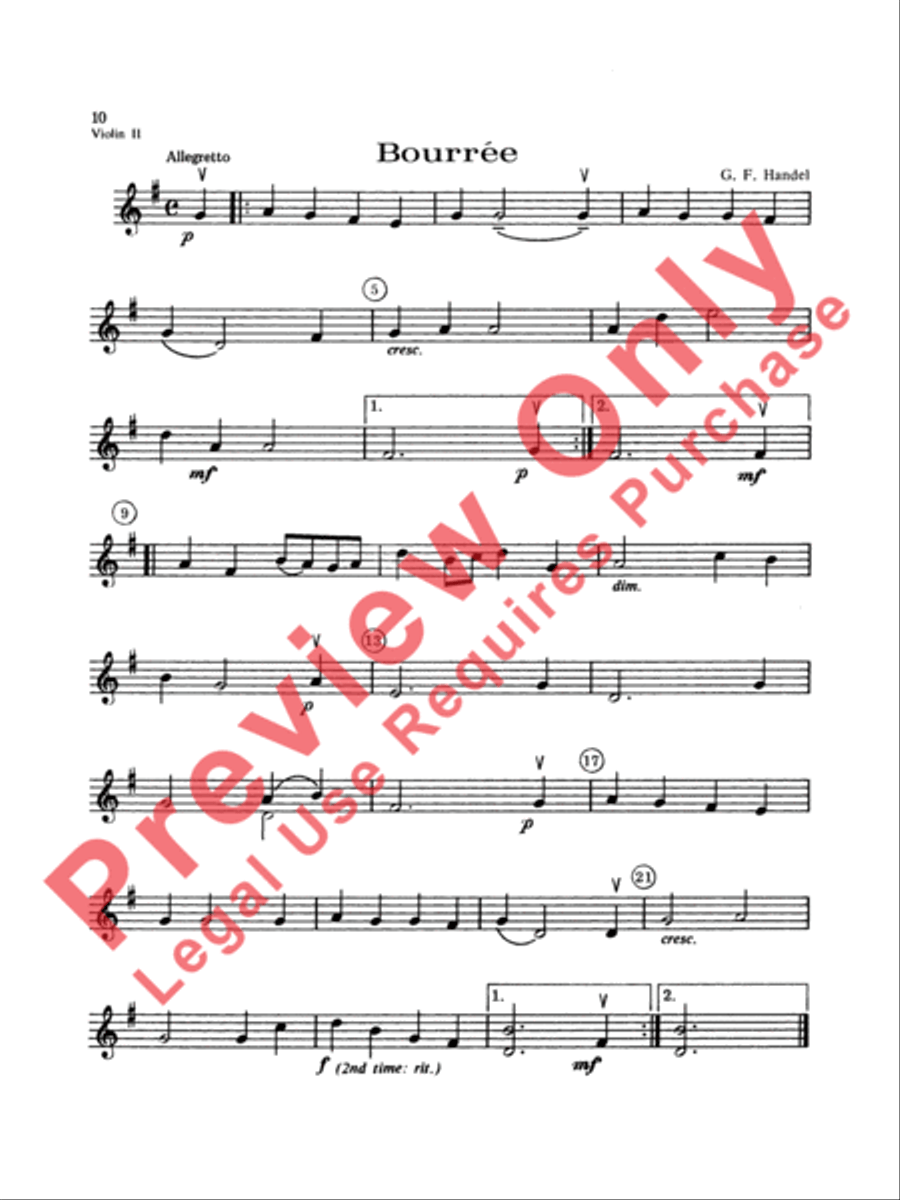 String Orchestra Accompaniments to Solos from Volumes 1 & 2 String Orchestra scores gallery preview page 7