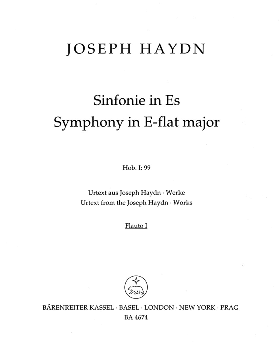 Londoner Symphony, No. 7 E flat major Hob.I:99