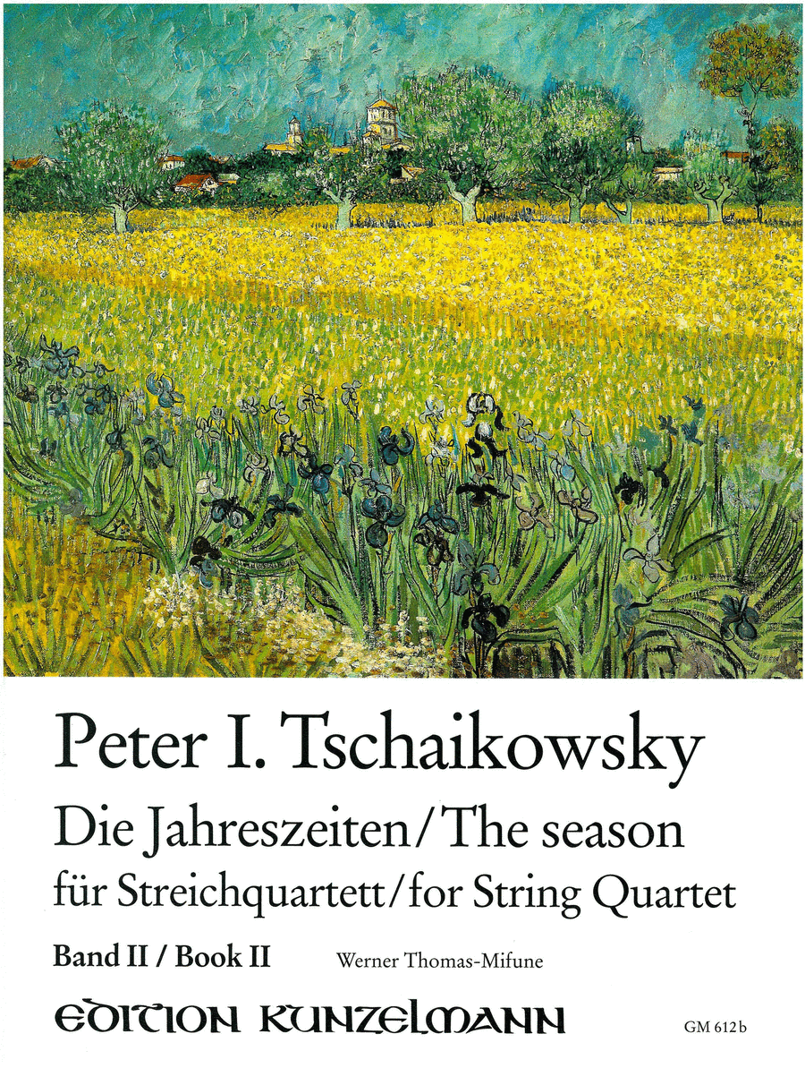 The seasons for string quartet, Volume 2 String Quartet scores gallery preview page 1
