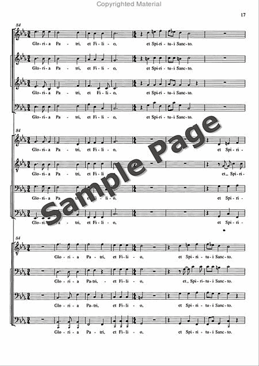 Magnificat Magnificat Mixed Choir scores gallery preview page 18