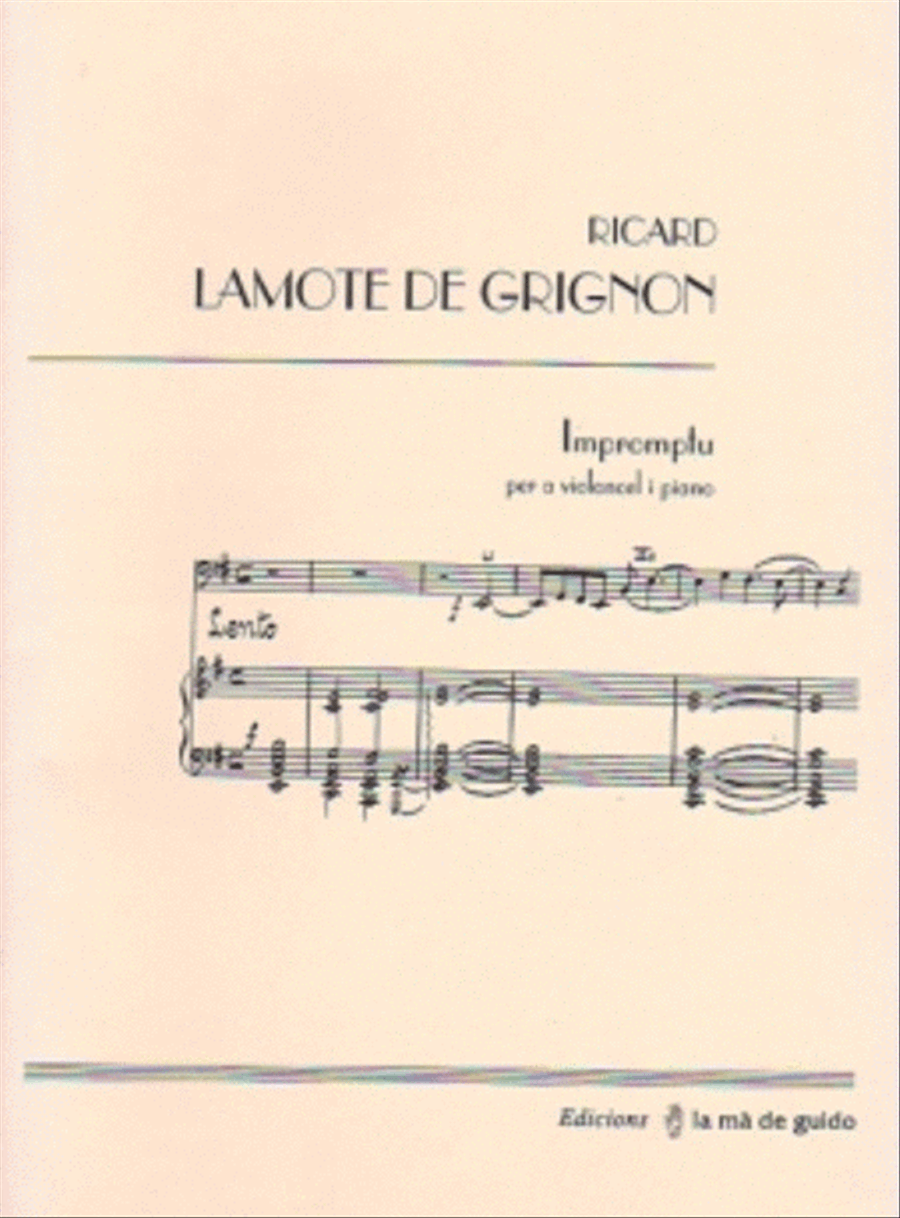 Impromptu Piano Accompaniment scores gallery preview page 1