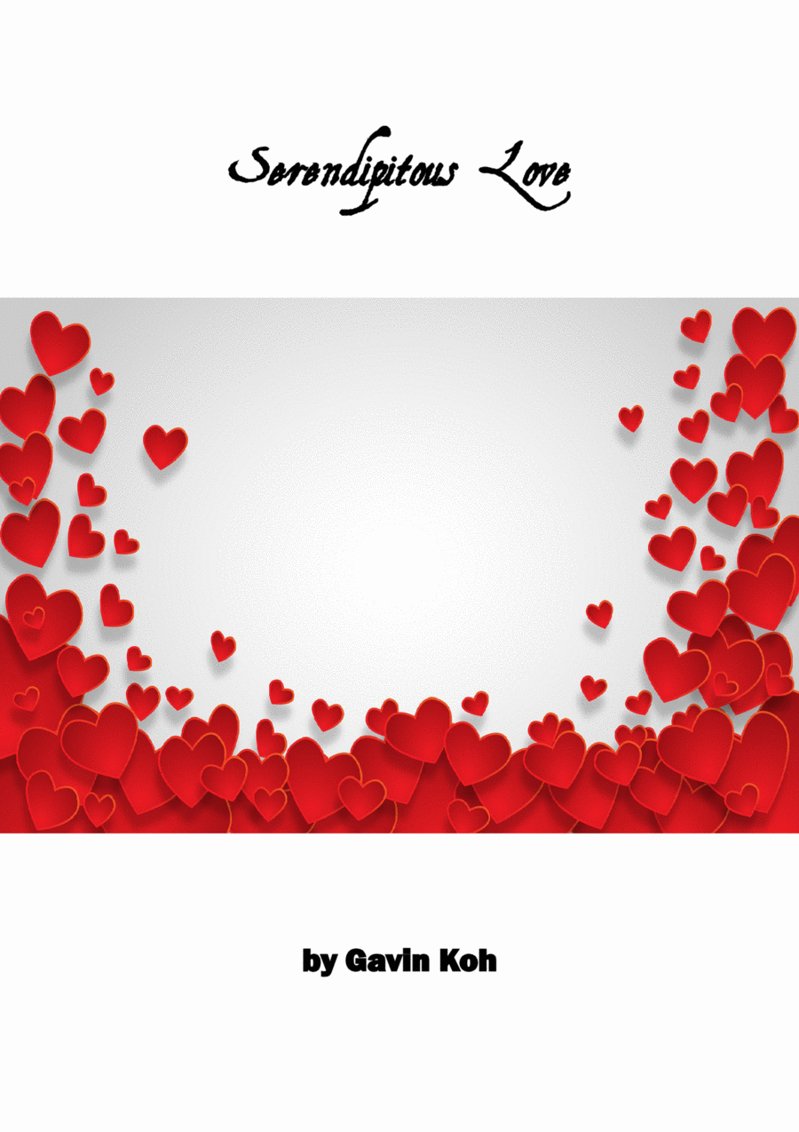 Serendipitous Love Piano Solo scores gallery preview page 1