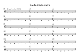 Grade 5 Sight-singing Exercises