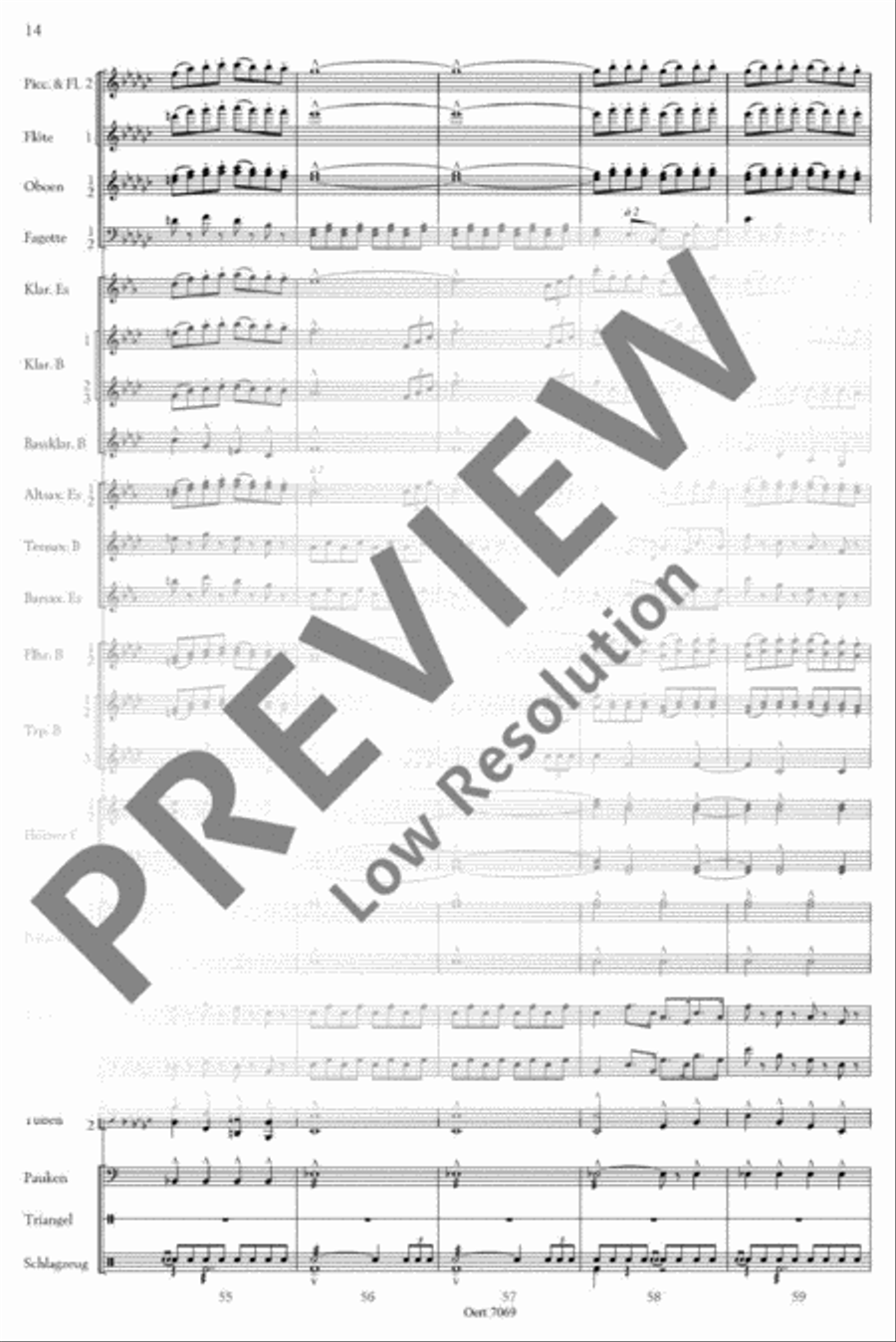 Der Barbier von Sevilla Der Barbier von Sevilla Concert Band scores gallery preview page 17