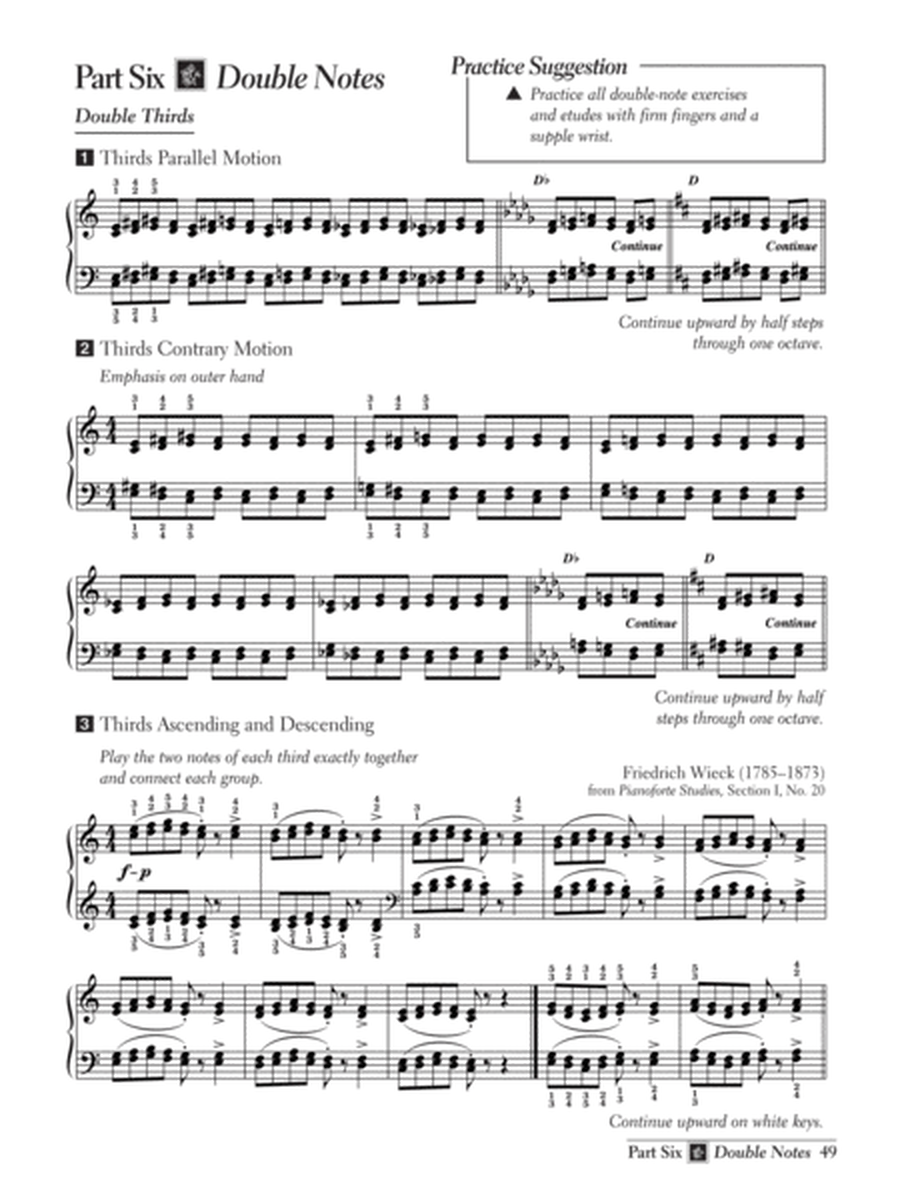 Technique for the Advancing Pianist
