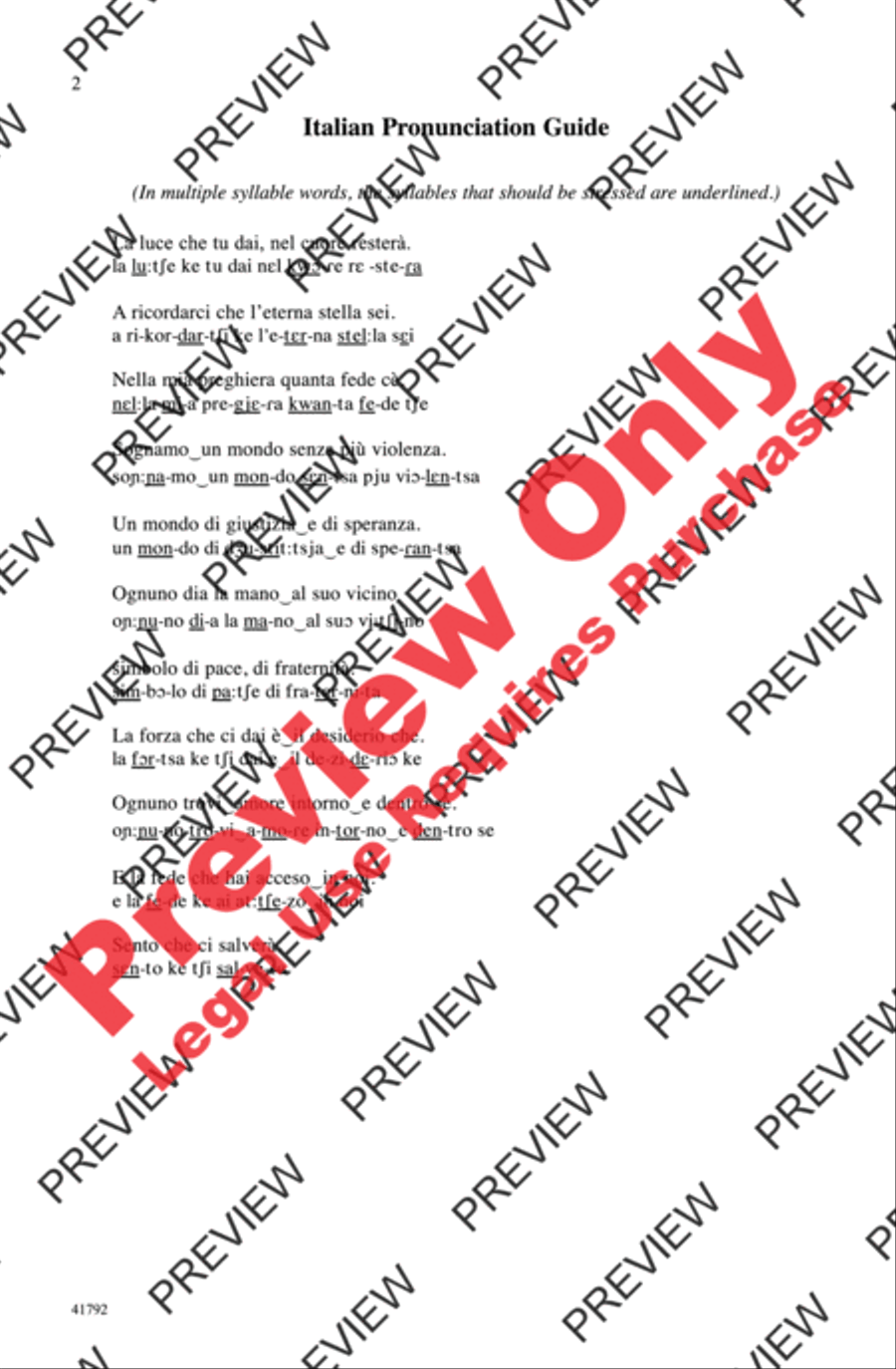 The Prayer The Prayer Men's Choir scores gallery preview page 2