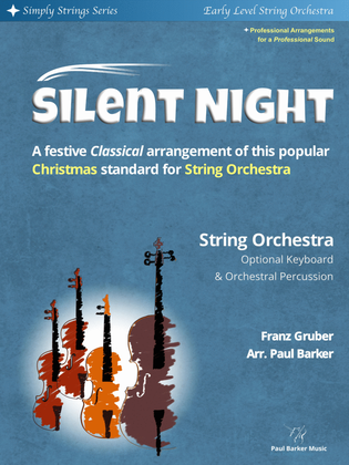 Book cover for Silent Night (String Orchestra)
