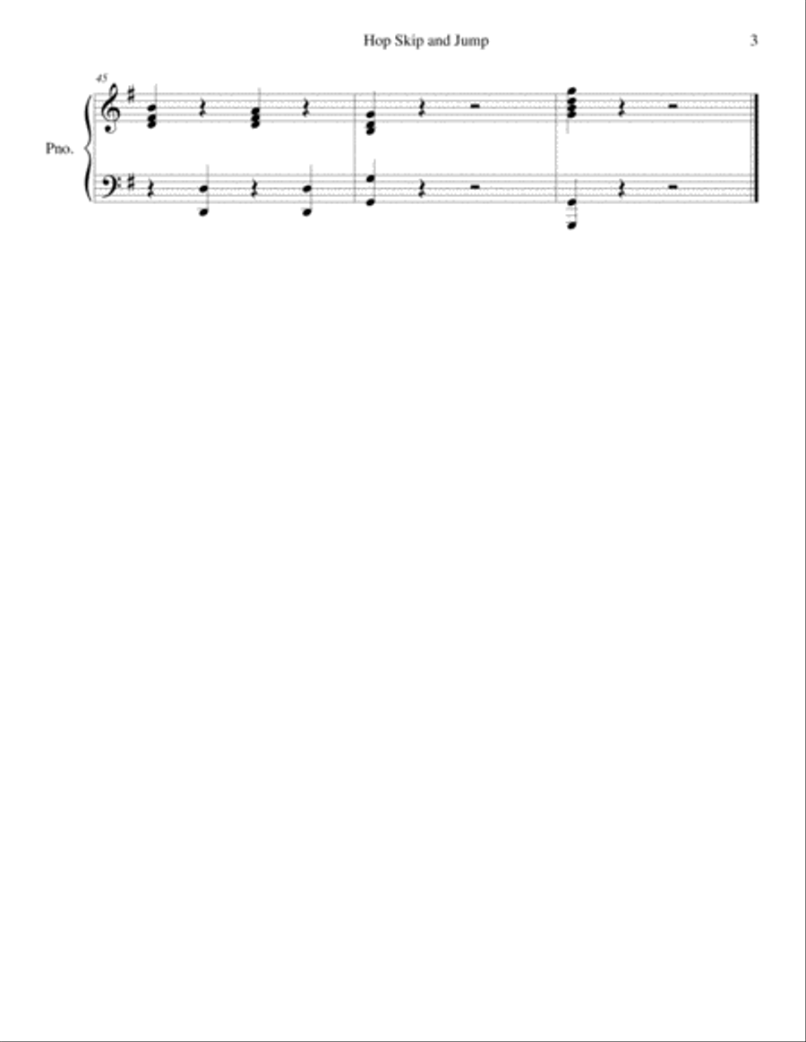 4 Super Fun Songs With Rhythm Piano Solo scores gallery preview page 4