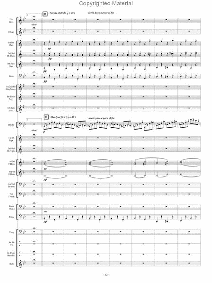 The Old Grumbly Bear Concert Band scores gallery preview page 11