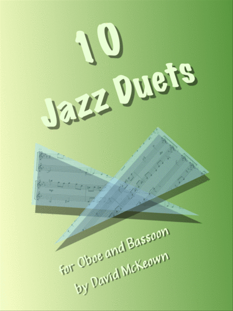 10 Jazz Duets for Oboe and Bassoon by David McKeown Woodwind Duet - Digital Sheet Music