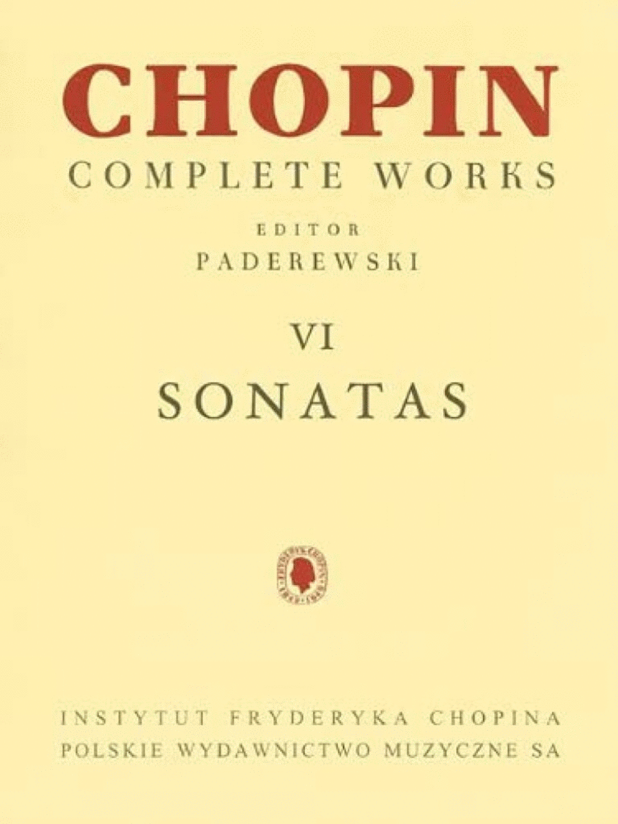 Chopin CW VI: Sonatas Piano Solo scores gallery preview page 1