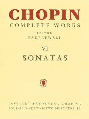 Book cover for Complete Works VI: Sonatas