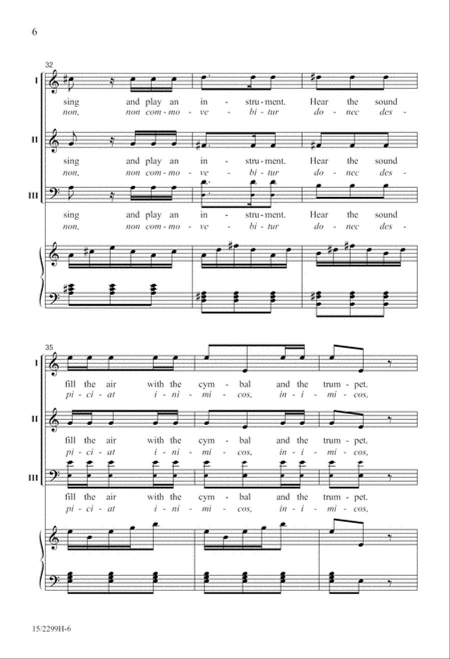 Come, Sing and Be Joyful Divisi scores gallery preview page 7
