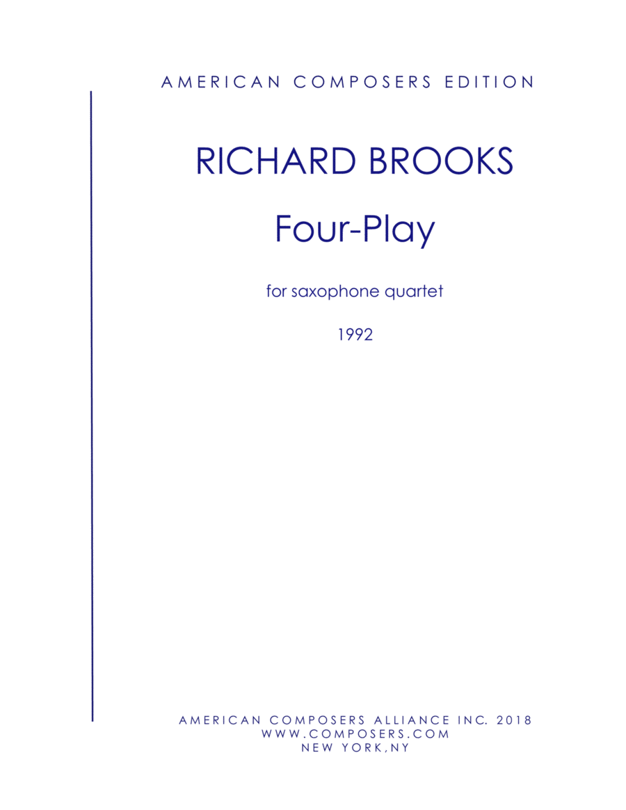 [Brooks] Four-Play