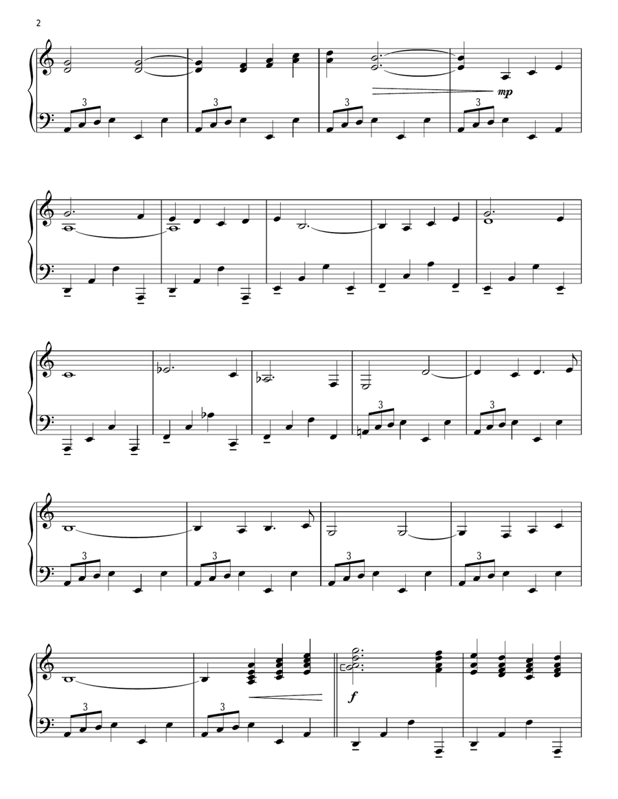 Theme From Hatari Piano Solo scores gallery preview page 2