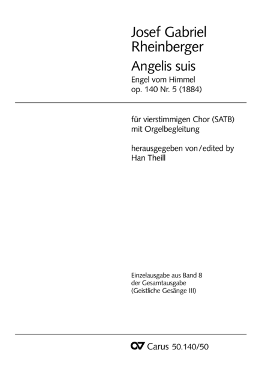Angelis suis (Engel vom Himmel) 4-Part scores gallery preview page 2