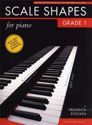 Book cover for Scale Shapes For Piano Grade 1