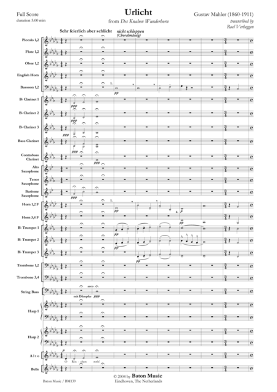 Urlicht Urlicht Concert Band scores gallery preview page 2
