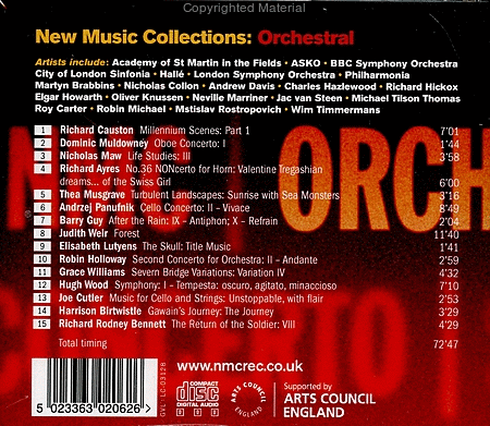 New Music Collections: Orchestra