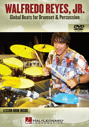 Book cover for Walfredo Reyes, Jr. - Global Beats for Drumset & Percussion