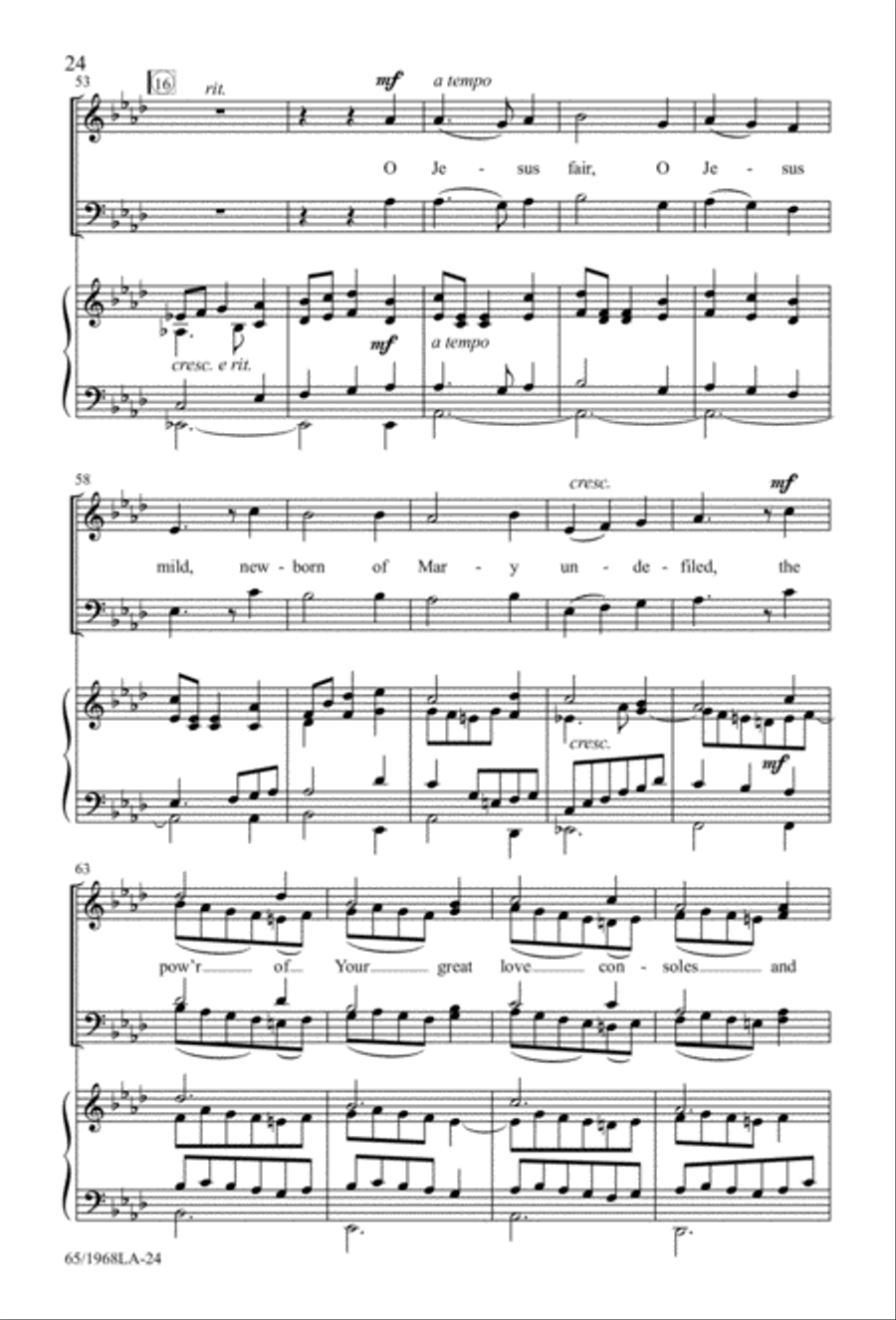 The Word Made Flesh 4-Part scores gallery preview page 26