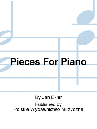Book cover for Pieces For Piano