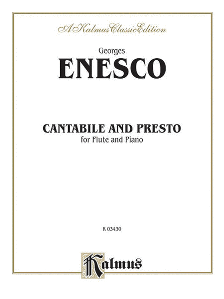 Cantabile and Presto