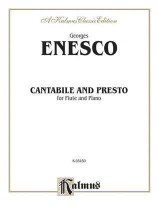 Book cover for Cantabile and Presto