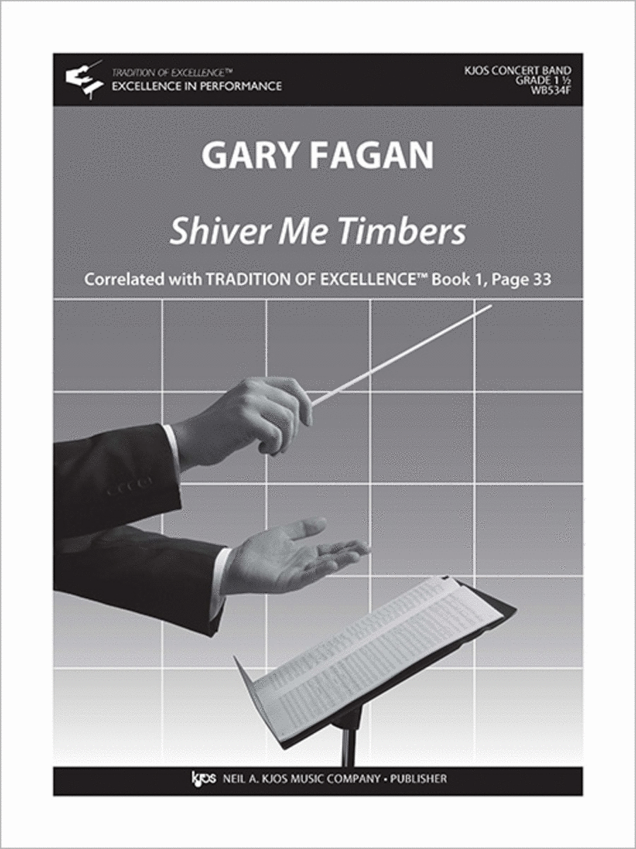 Shiver Me Timbers - Score Concert Band scores gallery preview page 1