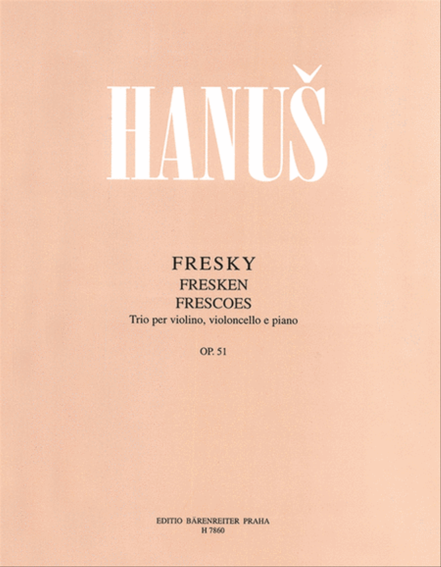 Fresken, op. 51 Fresken, op. 51 Piano Trio scores gallery preview page 1