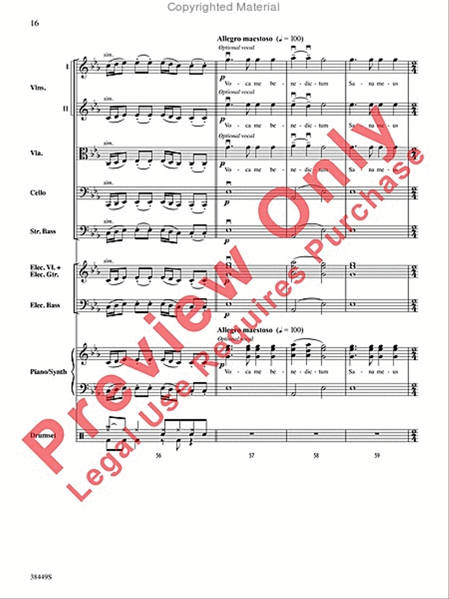 Requiem (The Fifth) String Orchestra scores gallery preview page 17