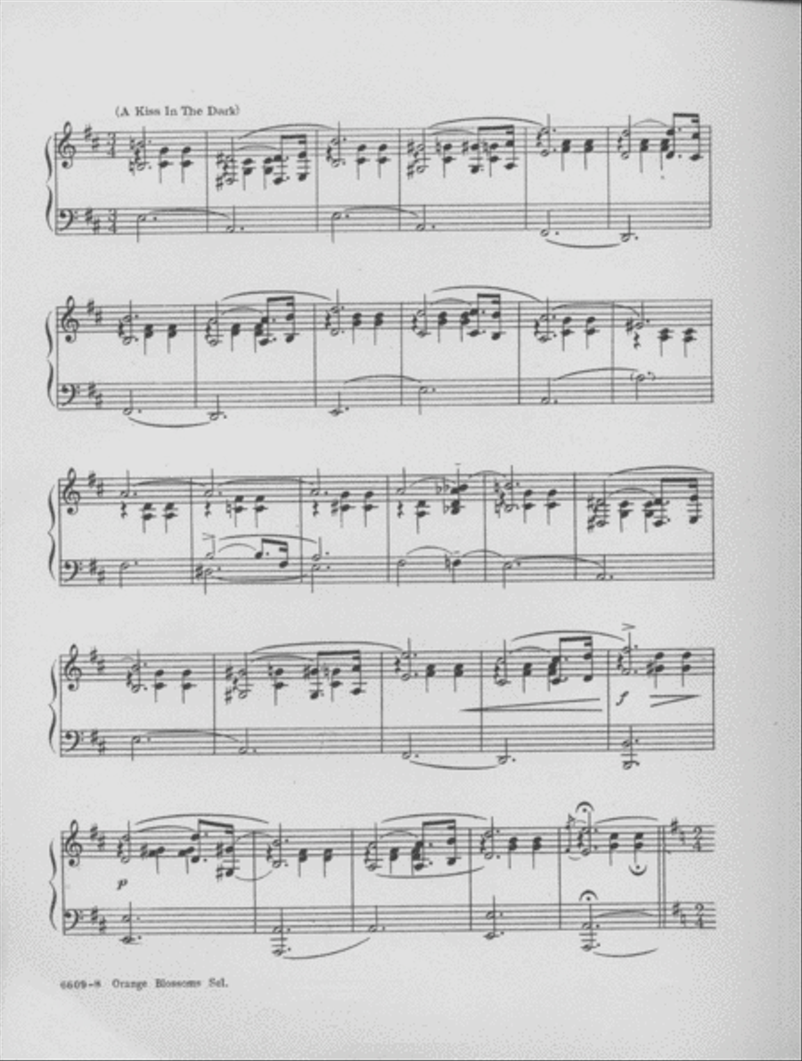 Orange Blossoms. Selections Piano Solo scores gallery preview page 4