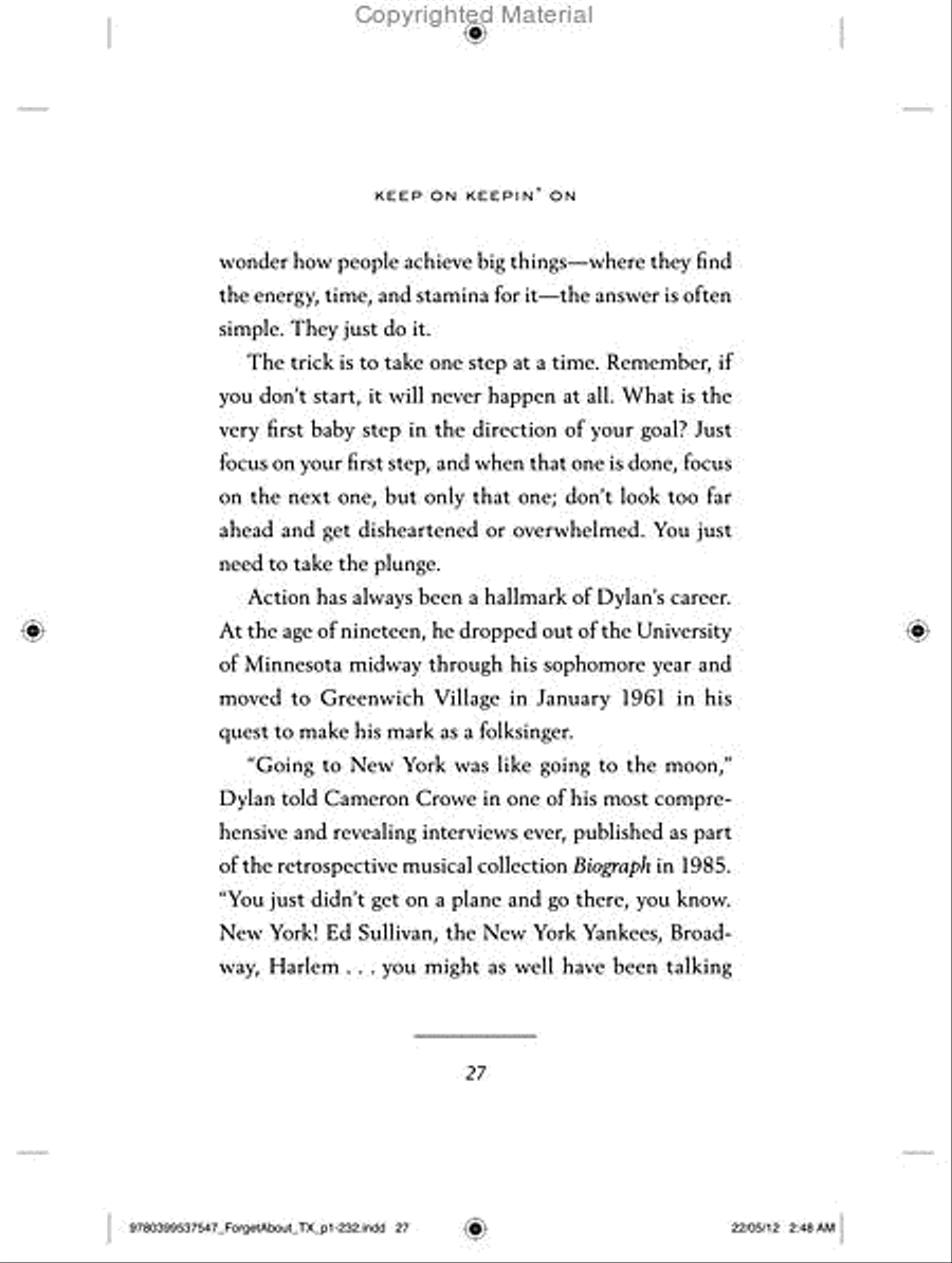 Forget About Today Guitar scores gallery preview page 28