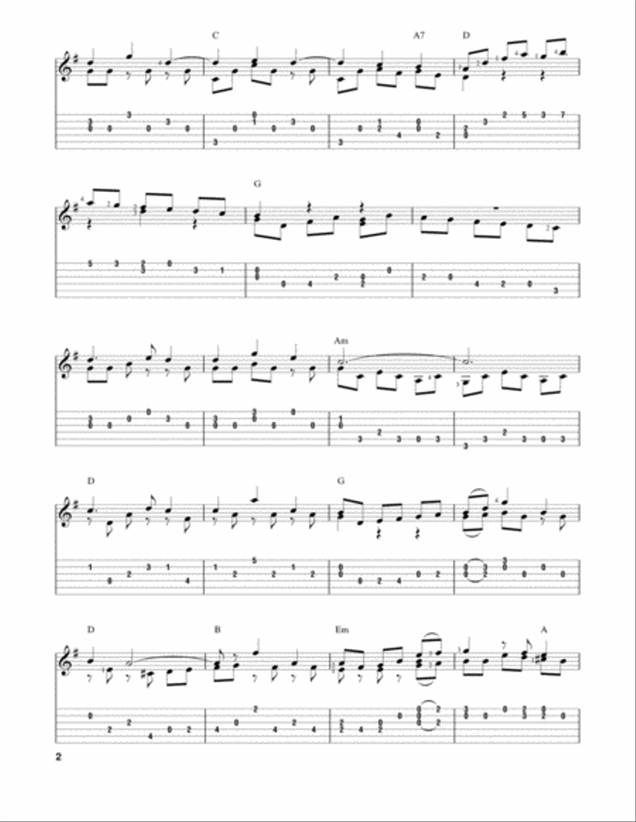 Siciliano Siciliano Acoustic Guitar scores gallery preview page 2