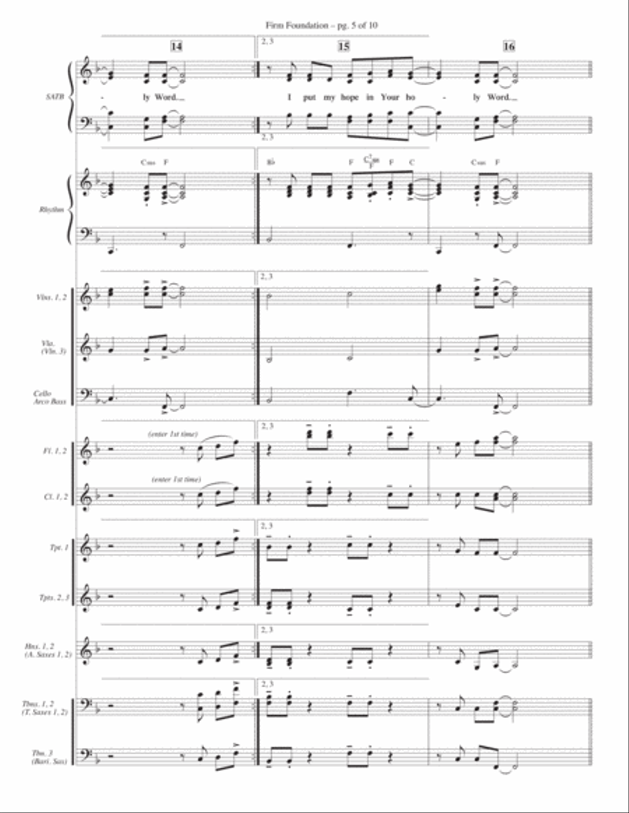 Firm Foundation Voice scores gallery preview page 5