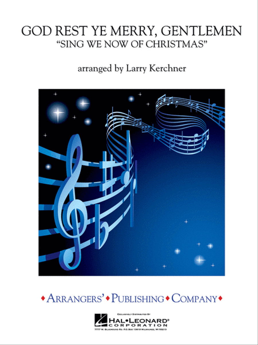 God Rest Ye Merry, Gentlemen Concert Band scores gallery preview page 1