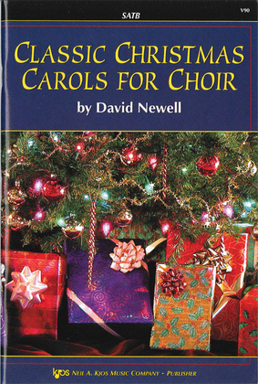 Book cover for Classic Christmas Carols For Choir - SATB