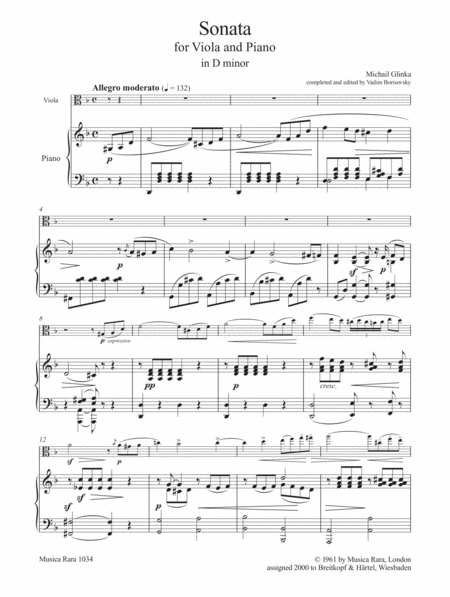 Sonata in D minor Piano Accompaniment - Sheet Music