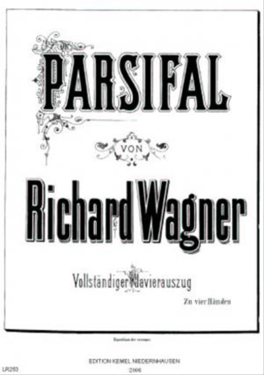 Parsifal Piano Duet scores gallery preview page 1