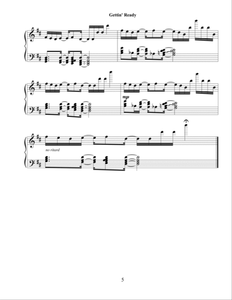 Out West Collection (6 pieces) Piano Solo scores gallery preview page 6