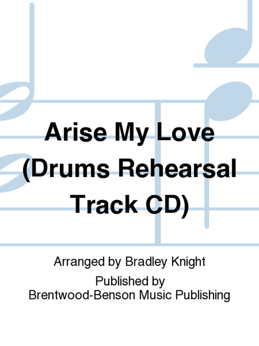Arise My Love (Drums Rehearsal Track CD)