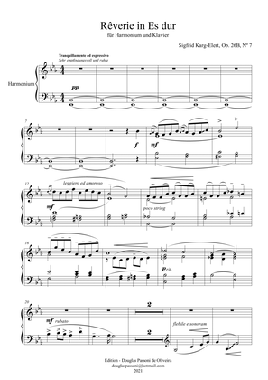 Rêverie (Op. 26B, Nº 7) (piano and harmonium) (harmonium part)