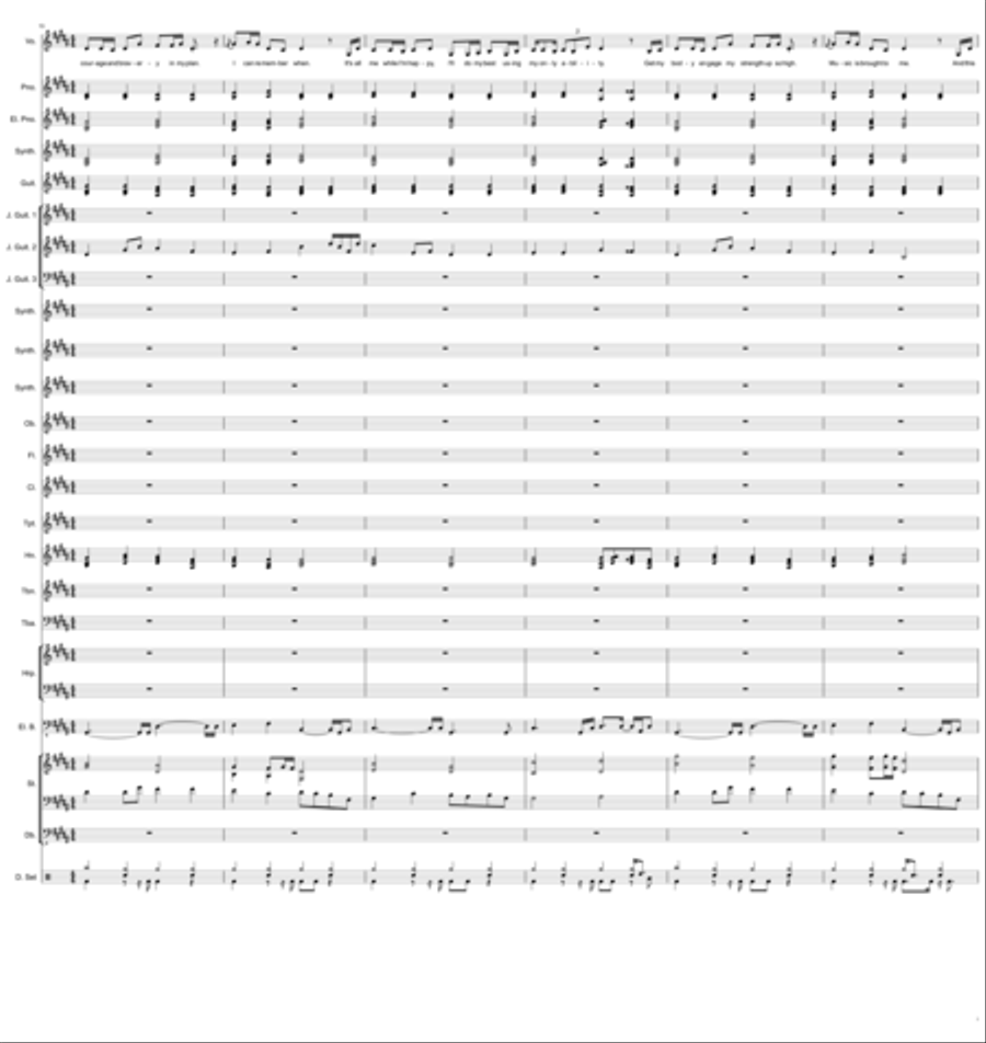A Proud College Boy Flute scores gallery preview page 3