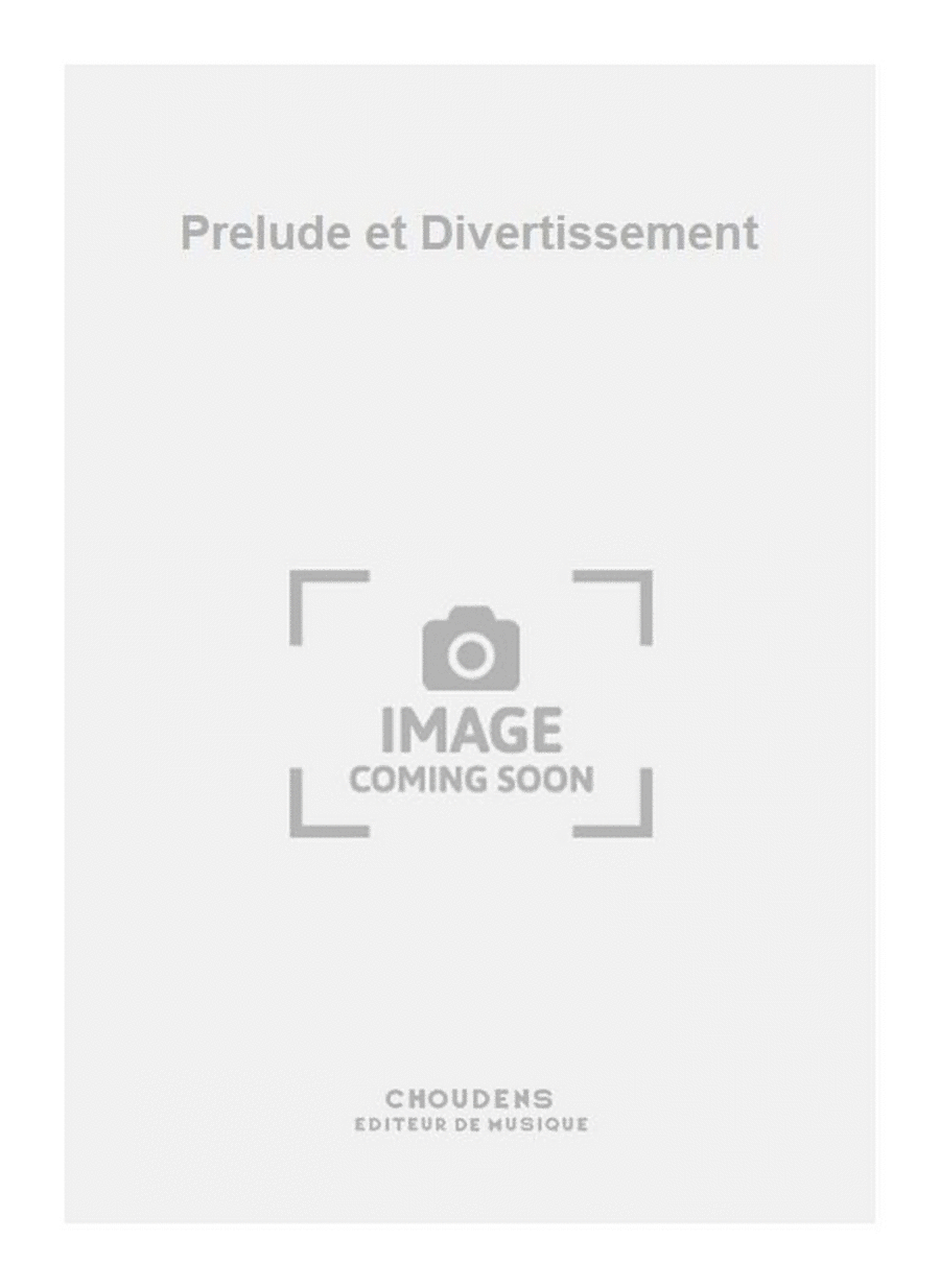 Prelude et Divertissement Chamber Orchestra scores gallery preview page 1