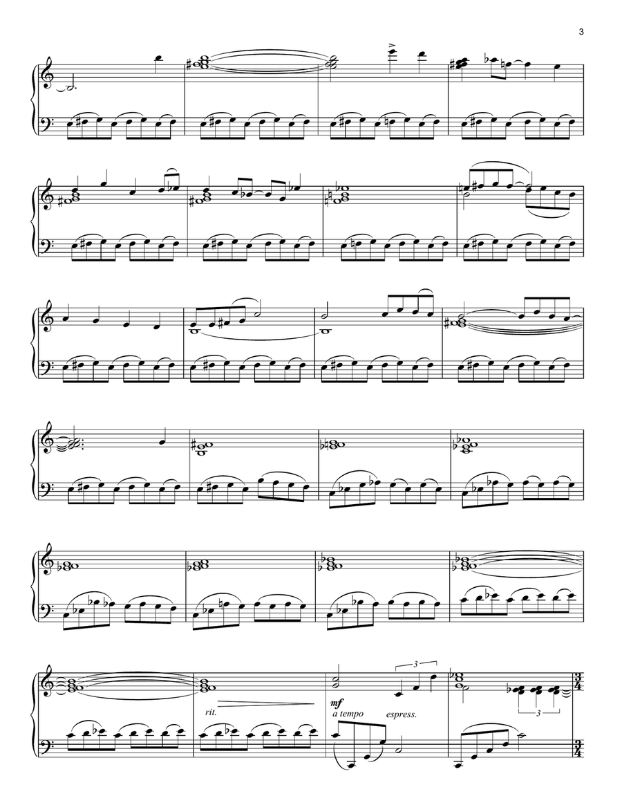 Silence Of The Lambs Piano Solo scores gallery preview page 3