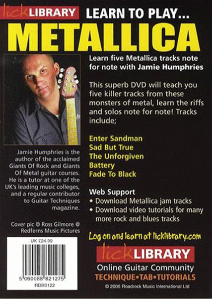 Learn To Play Metallica