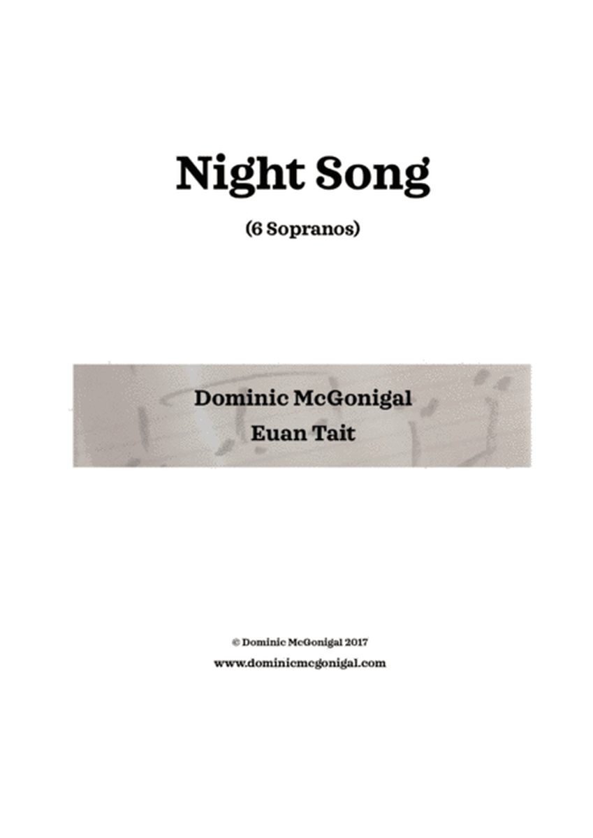 Night Song (6 Sopranos) image number null