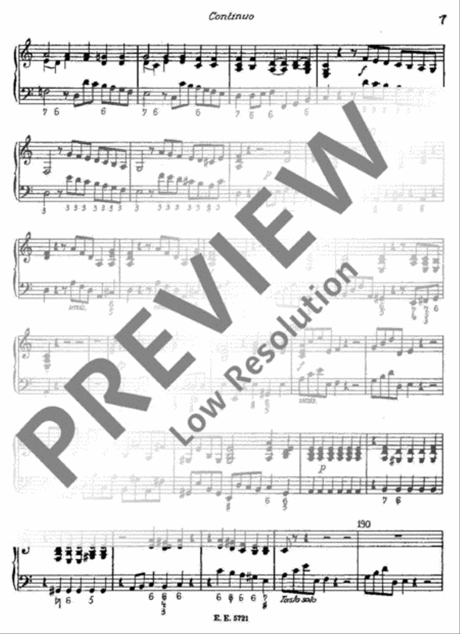 Concerto A minor Piano and Keyboard scores gallery preview page 8